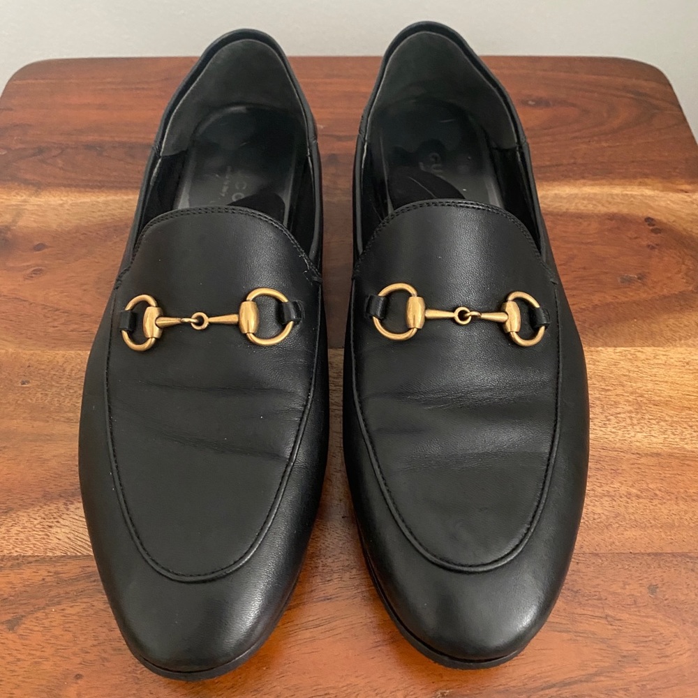 Gucci Horsebit Loafer Black Sz 37.5